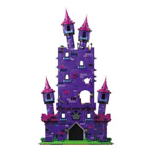 【新年礼物】未及喜羊羊与灰太狼正版联名狼堡城堡积木拼装玩具新