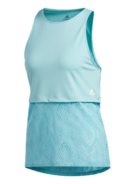 Adidas/阿迪达斯正品 PRIMEBLUE 女子舒适运动无袖背心T恤 FJ7271