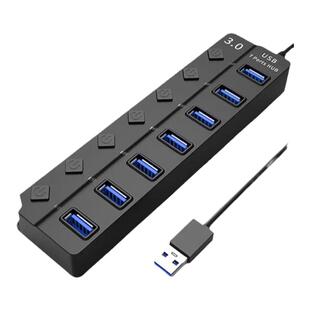 USB3.0扩展器HUB集线器加长笔记本电脑扩展坞多口2.0一拖四分线器