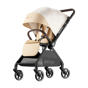 婴儿推车0-3岁可坐可躺轻便折叠高景观溜娃神器车床两用双向避震