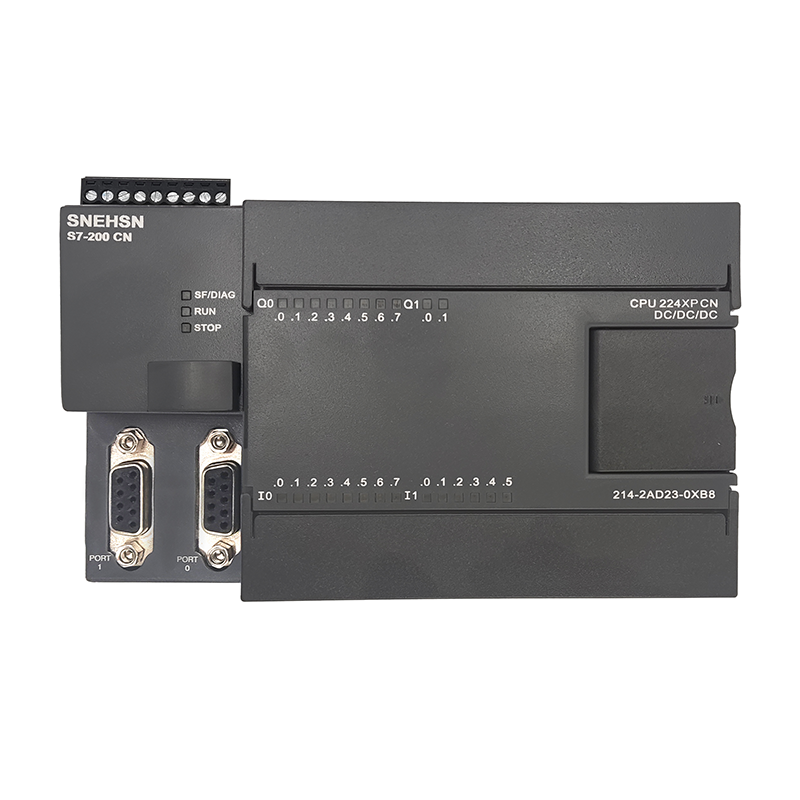 国产兼容plc CPU224XP工控板 S7-200可编程控制器 带模拟量