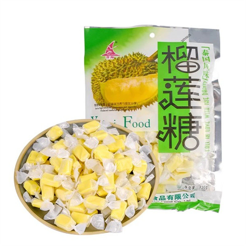 誉海榴莲糖330g厦门特产清香味