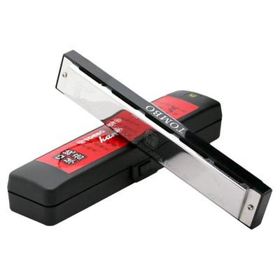 通宝口琴官方6624P复音口琴24孔