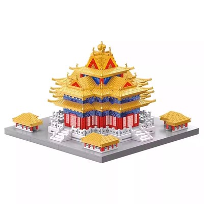 【新品冲量】角楼模型积木