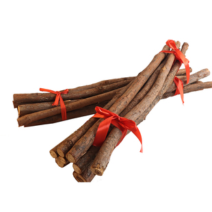 杉木段乔迁摆件新居布置进宅装饰捆绑彩带入火木柴开业贺礼柴仪式