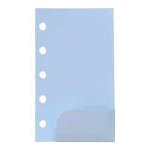 M5五孔插袋页活页收纳袋手账本配件贴纸便签3寸照素材收纳分类袋