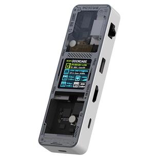 Dockcase多凯斯 拓展坞Type-C转USB适用于Macbook拓展器笔记本电脑投屏HDMI转网口网线转接口 扩展坞 转接器