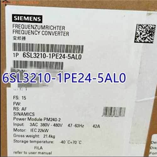 议价6SL3210-1PE24-5AL0变频器G120功率模块带滤波6SL32101PE245A