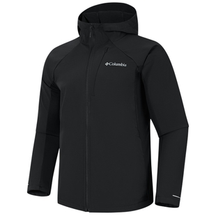 Columbia哥伦比亚户外26春夏新品男子拒水干爽舒适软壳衣WE9573