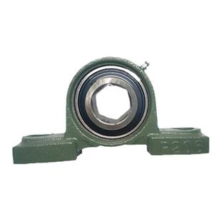 外球面轴承内六方6角带立式座P铸铁UC203 204 205 206 207 208KPP