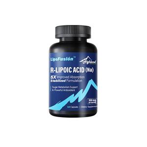 Highland右旋硫辛酸r硫辛酸原装进口120粒大瓶