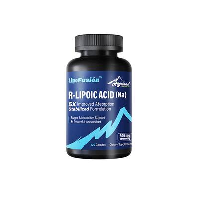 Highland抗氧右旋硫辛酸r硫辛酸原装进口保税仓直发