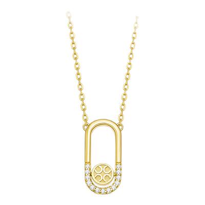 Orange Cube幸运开关项链女饰品高级感设计锁骨链轻奢送女友礼物