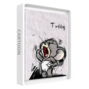 适用猫和老鼠华为平板matepadpro122保护套matepad115s柔光air12杰瑞m6汤姆se荣耀10保护壳x9卡通c5带v8笔槽7