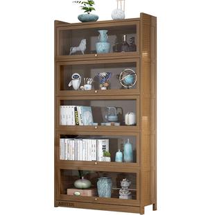 博古架实木中式摆件展示柜茶叶茶柜茶架子置物架多宝阁古董收纳架