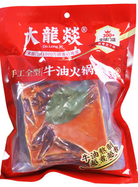 大龙燚老成都牛油方砖火锅底416g