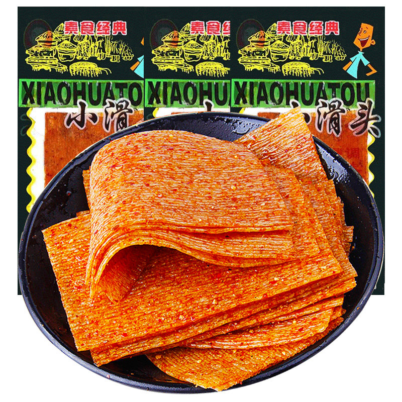 小滑头辣条小时候小零食小吃辣片麻辣儿时怀旧90后儿童休闲食品