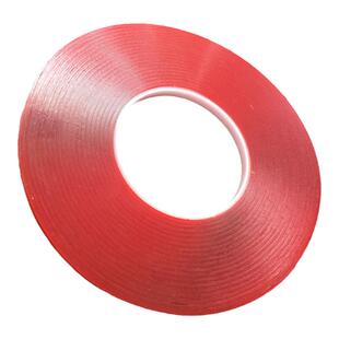 长33米1mm厚透明纳米亚克力双面胶0.5mm厚不留痕高粘度固定金属玻璃墙面瓷砖耐高温防水ETC支架双面胶带