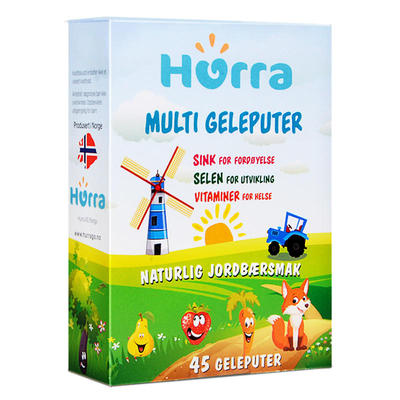 hurra挪威进口多种复合维生素