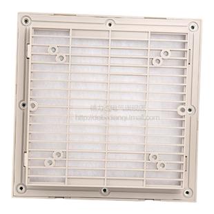 德力西风机防尘过滤网组 百叶窗风扇保护罩 散热风扇保护网