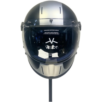 万嘎先锋碳纤维复古veldt头盔