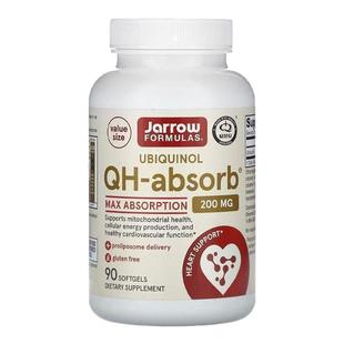 杰诺Jarrow泛醇QH-Absorb辅酶Q10心血管心肌健康保护