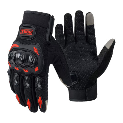 tdgo夏季骑行机车电动车防水手套