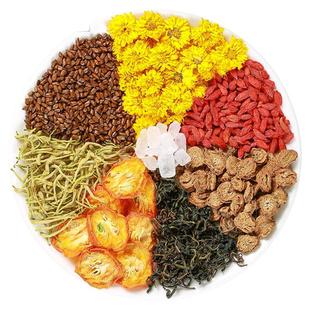 菊花枸杞决明子蒲公英茶金银花热清解养护生肝茶火毒养生凉茶叶