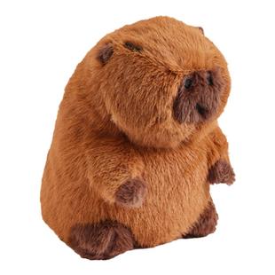 TheGreenParty憨憨水豚玩偶卡皮水豚巴拉儿童新年礼物毛绒公仔