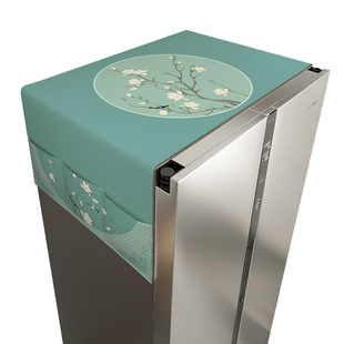 新款双开门冰箱防尘盖布防水防晒罩洗衣机罩单门冰柜中式盖巾家用