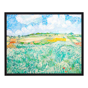 简约数字铝合金油画框外框带做免装裱空白画布挂墙内框大尺寸定制