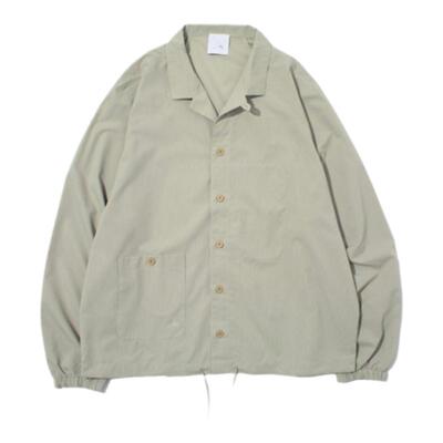 ROA Perforated Shirt 休闲简约时尚宽松透气舒适衬衫上衣沙色