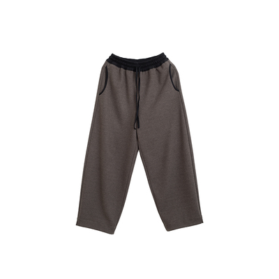 忘城文艺复古保暖显瘦裤子