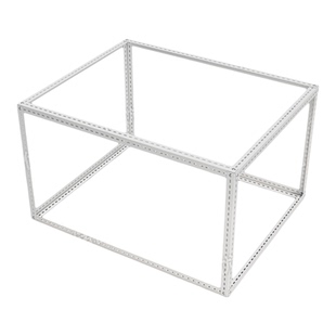 定制铁架子框架支撑架不锈钢伸缩骨架花植物保暖架帐篷支架长方形