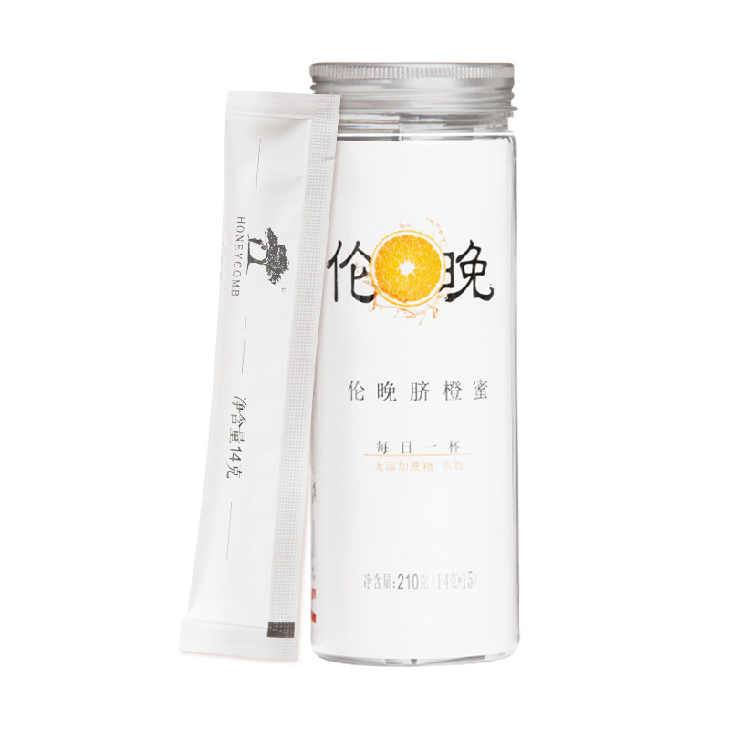 蜂之巢独立小包装秭归脐橙蜜