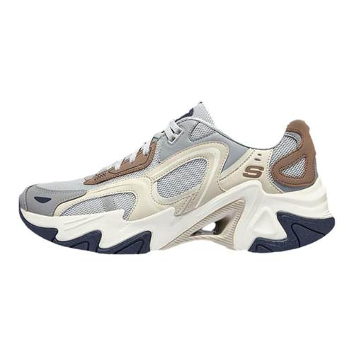 斯凯奇机甲鞋女鞋官方旗舰运动时尚潮流休闲鞋复古厚底舒适熊猫鞋