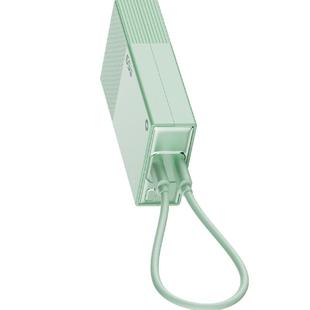 全球电压可用超薄超轻充电器充电宝二合一65W氮化镓PD快充插头3C认证可上飞机手机平板笔记本小功率设备可用