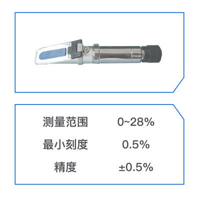 手持糖度计 水果测糖仪高精度糖量计 切削液折光折射仪甜度盐度计