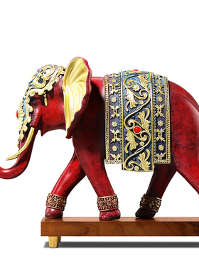 吉祥大象摆件招财镇宅客厅玄关装饰财位吸水象办公室乔迁开业礼品