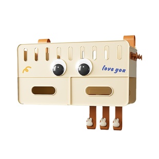 宿舍收纳挂篮多功能床边收纳盒免打孔床头置物架上铺零食收纳神器