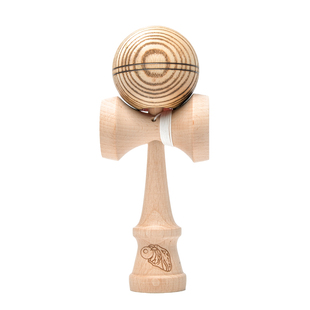 全新进阶款淡云蟒蛇版型专业日本剑玉kendama竞技尺寸剑球 焦糖