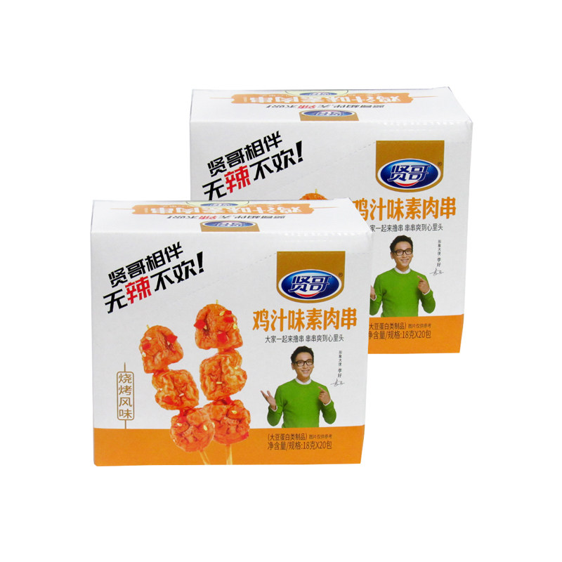 贤哥鸡汁香辣牛肉味辣条素食