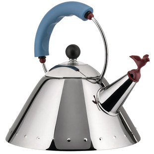 意大利Alessi烧水壶小鸟鸣笛不锈钢热水壶开水壶明火煮茶壶泡茶壶