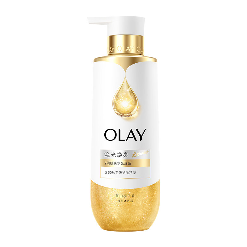 【新品上市】OLAY流金精华沐浴露男女士添加烟酰胺果酸香氛沐浴乳