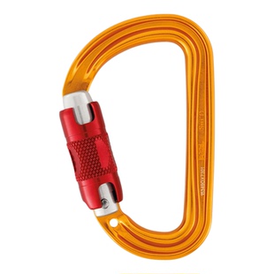 攀索PETZL Sm'D M39攀岩攀冰D型主锁带防丢孔轻量化小快挂铝合金