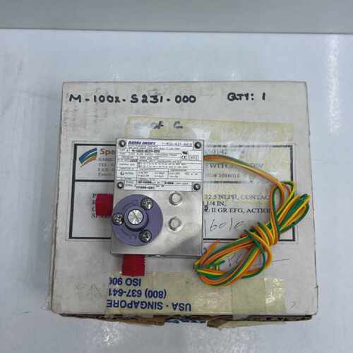 MALEMA SENSORS M-100X-S231-000 FLOW SWITCH-EXPLOSION PROOF