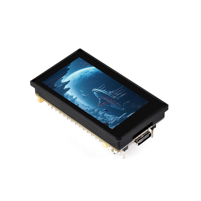 微雪 ESP32-C6 1.9寸LCD显示屏开发板 262K彩色 WiFi6 Type-C接口