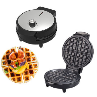 轻食机华夫饼机早餐面包机三明治机可调温控电饼铛Waffle machine