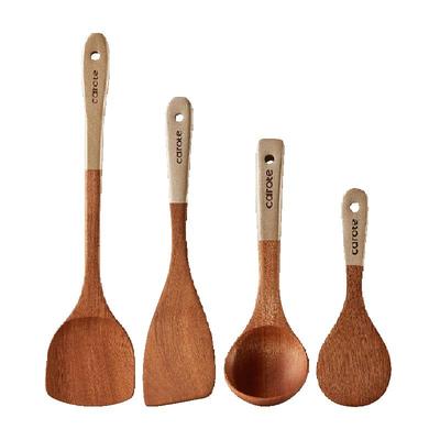 卡罗特锅铲乌檀不粘锅专用木铲子