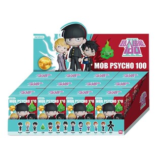简动文创路人超能100萌粒公仔灵能百分百盲盒手办潮玩摆件玩具